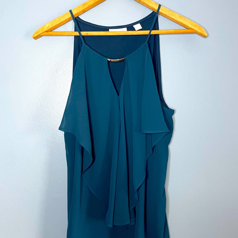 New York & Company Blouse • Tank Top • Small • Blue Women’s Shirt